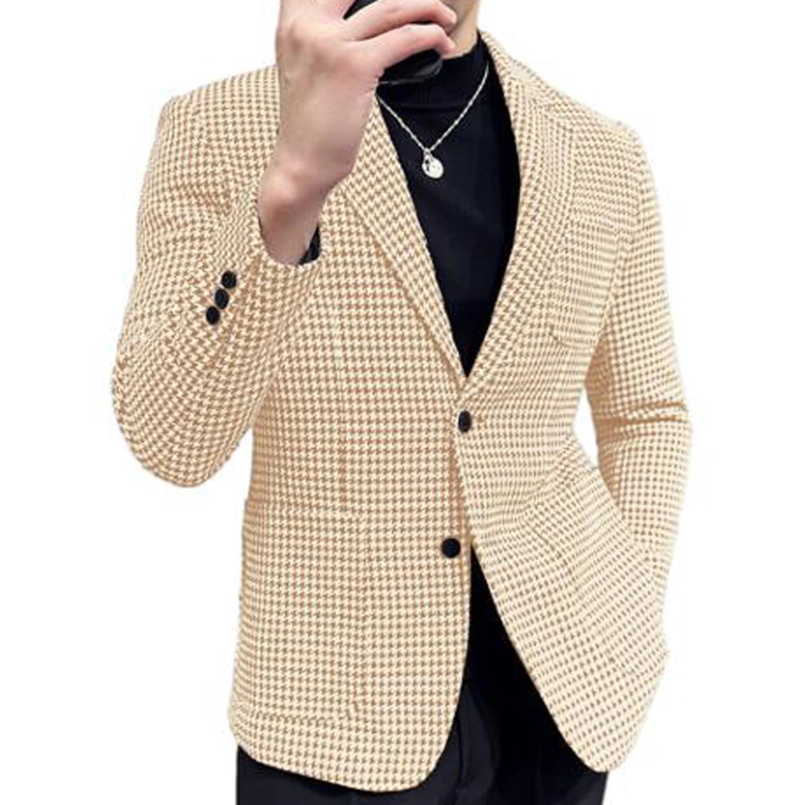 Slim Fit Business Casual 2-Button Suit