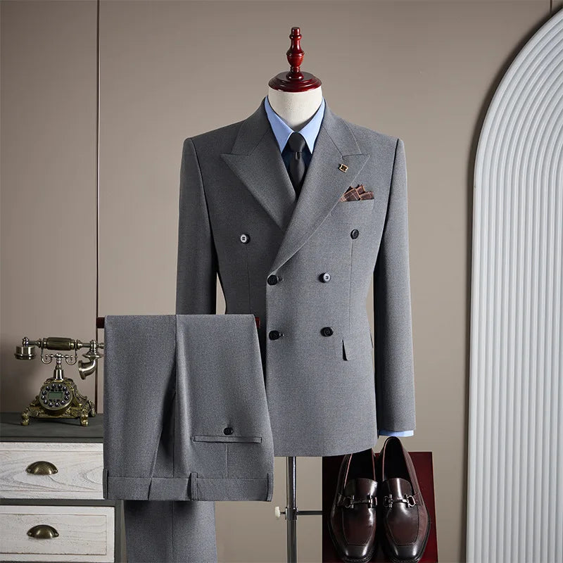 Elegant Men’s Slim Fit Suit Set
