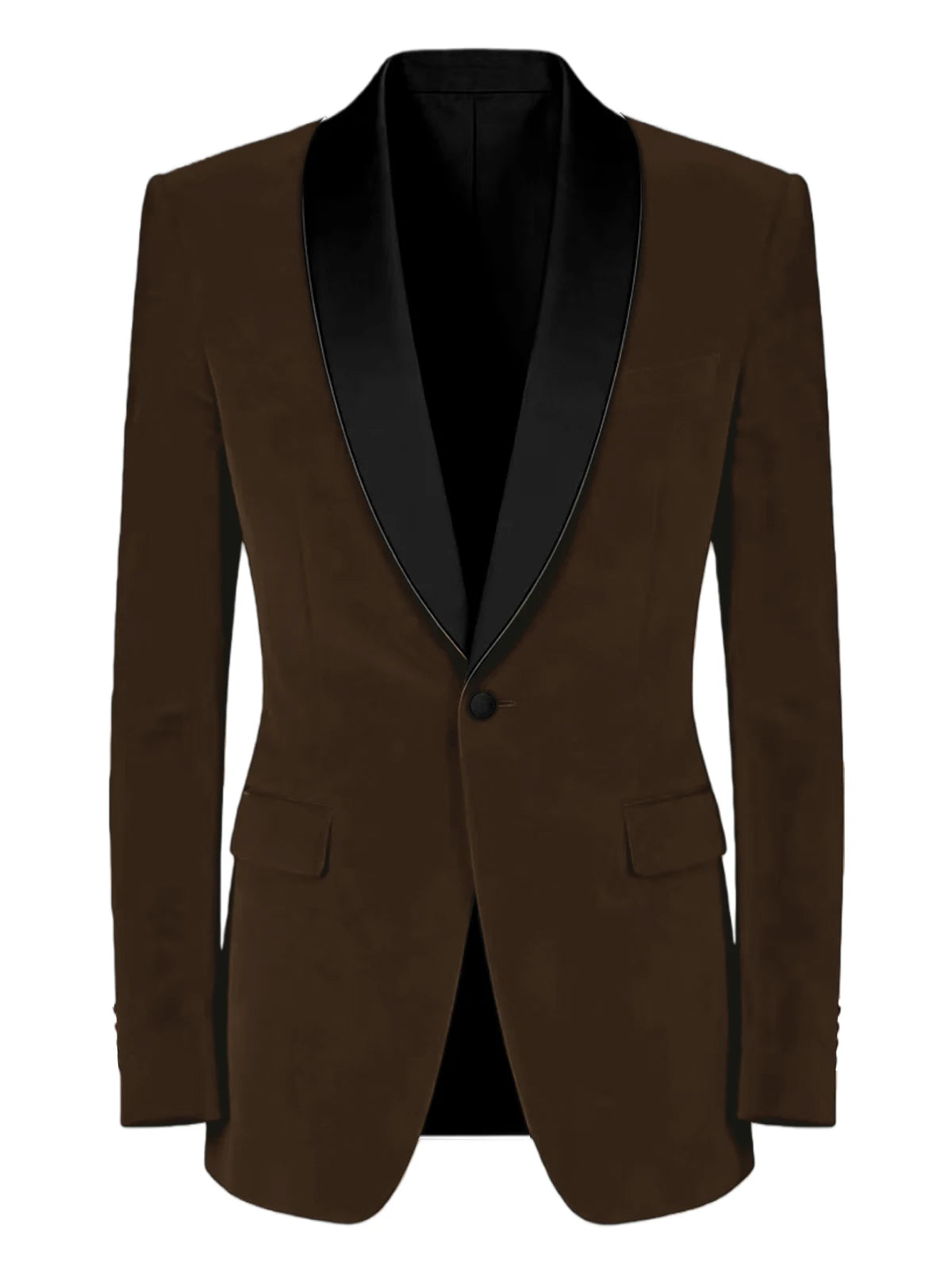 Elegant Men’s Velvet Tuxedo Blazer