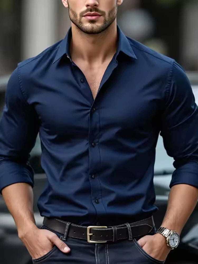 Men’s Wrinkle-Free Dress Shirt