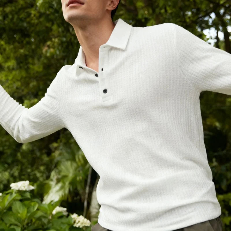 Men’s Business Casual Long Sleeve Shirt