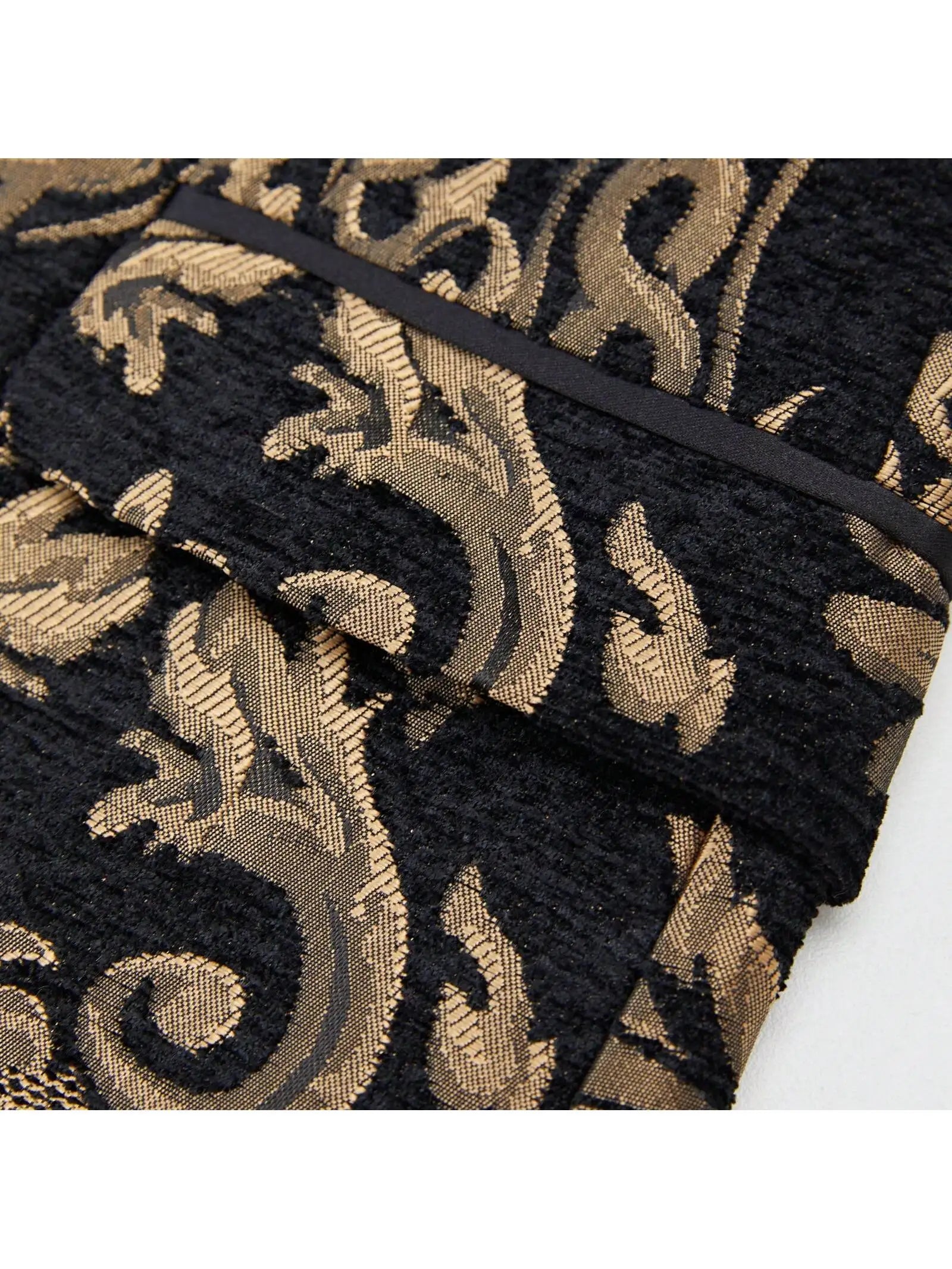 Men’s Jacquard Slim Fit 2-Piece Suit