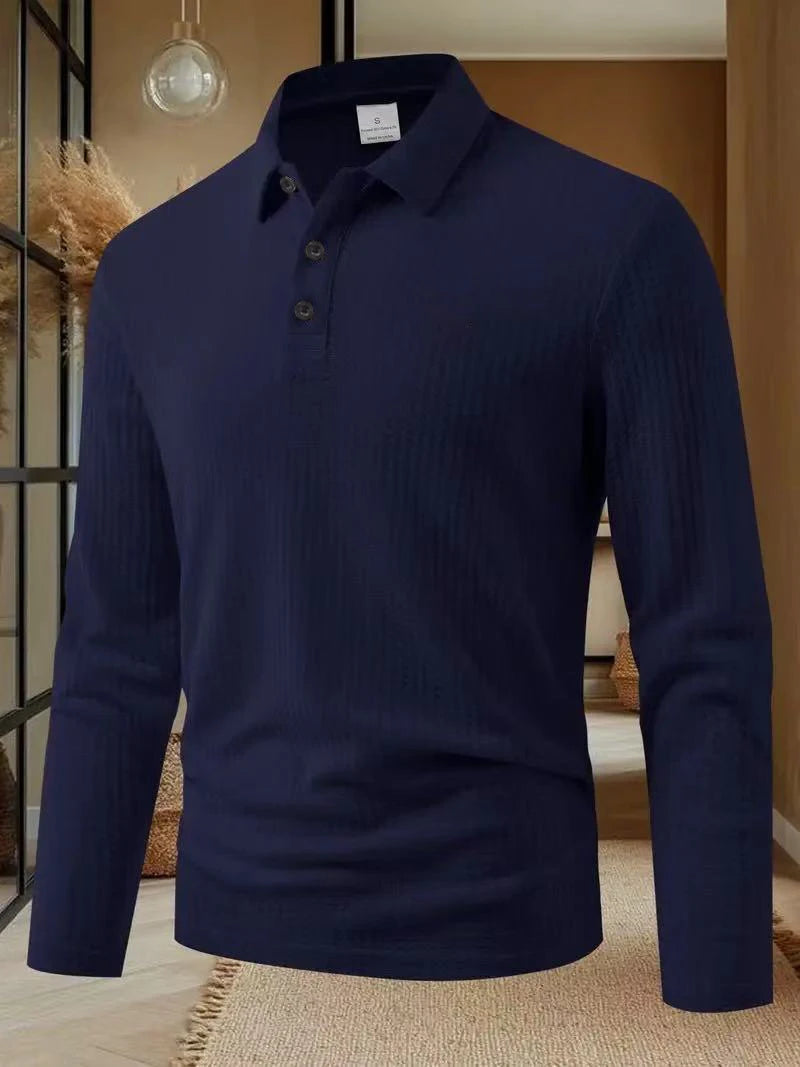 Men’s Business Casual Long Sleeve Shirt