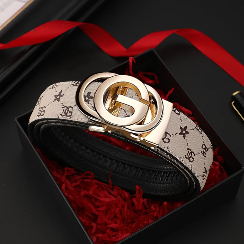 Men’s Genuine Leather Automatic Belt