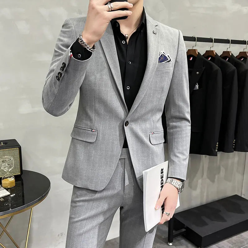 Men’s High-Quality 2-Piece Wedding Suit