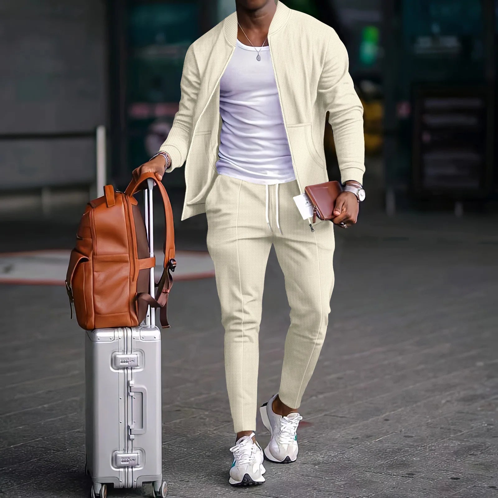 Men’s Business Casual 2-Piece Set