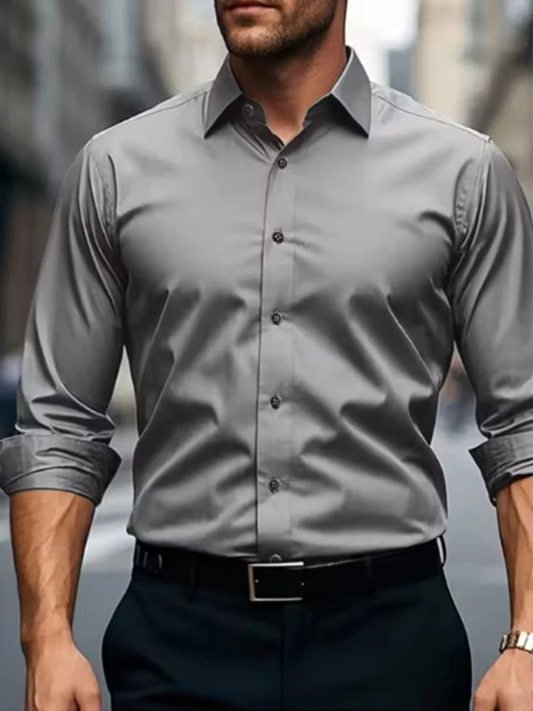 Men’s Wrinkle-Free Dress Shirt