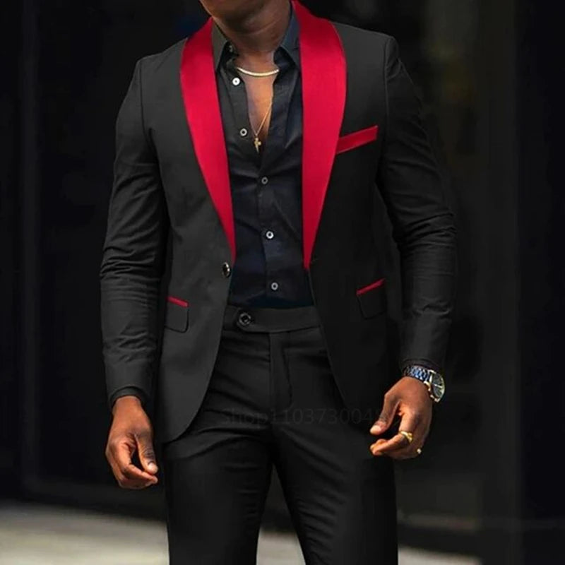 Men’s 2-Piece Wedding Suit