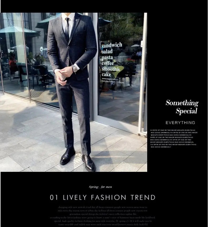 3-Piece Formal Wedding & Party Outfit