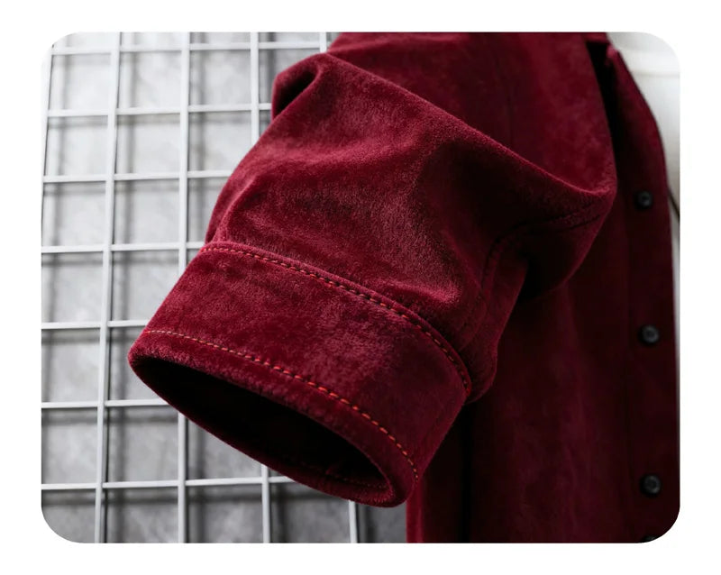 Men’s Polyester Brushed Short Jacket