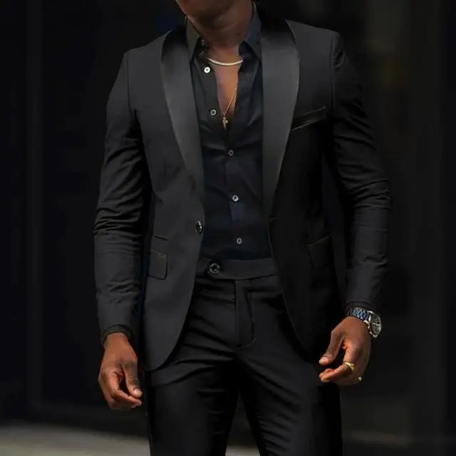 Men’s 2-Piece Wedding Suit