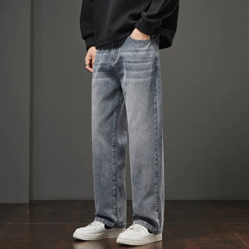 Straight Leg Relaxed Fit Casual Trousers