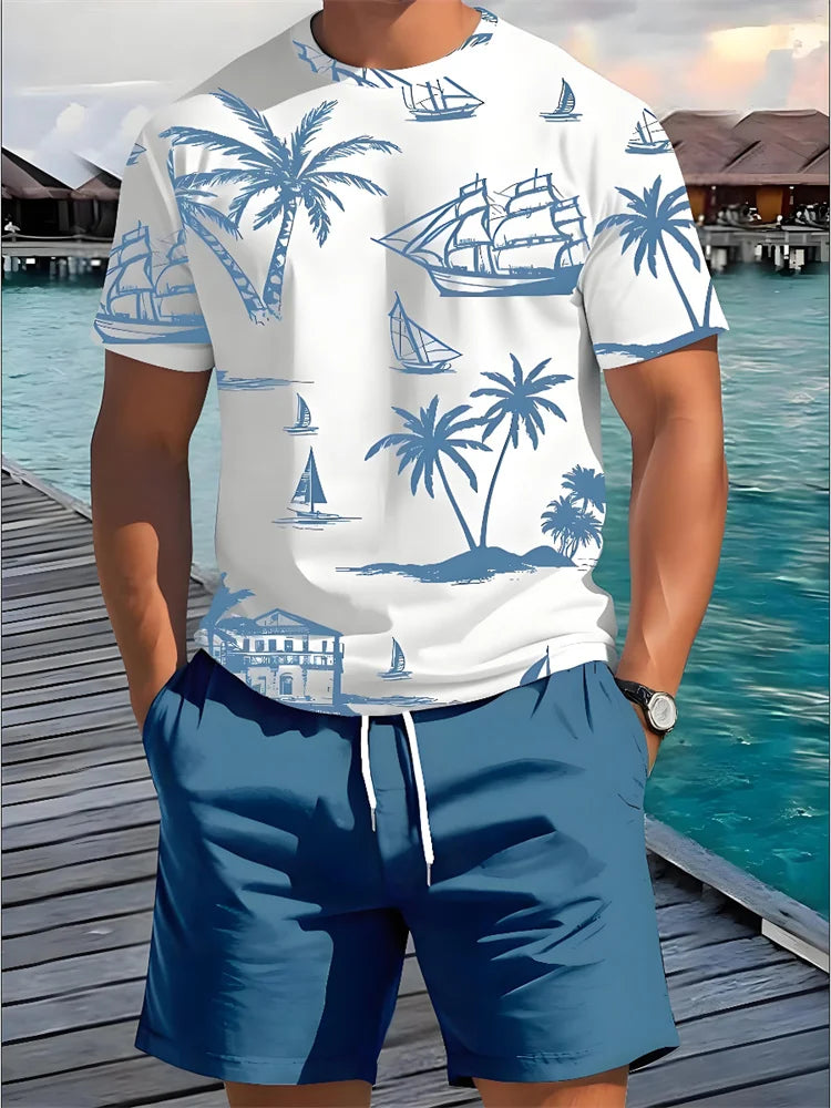 Men’s 2-Piece Summer Casual Set