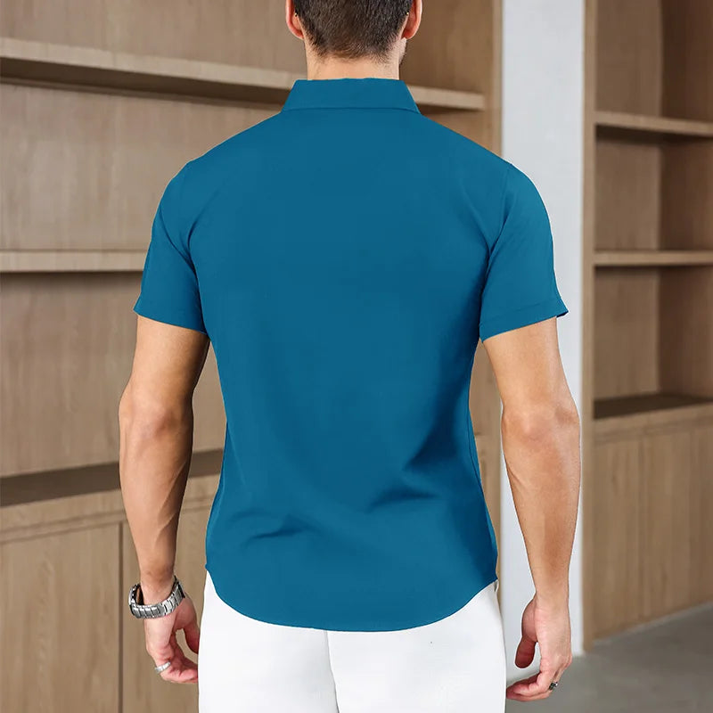Men’s Summer Business Casual Shirt