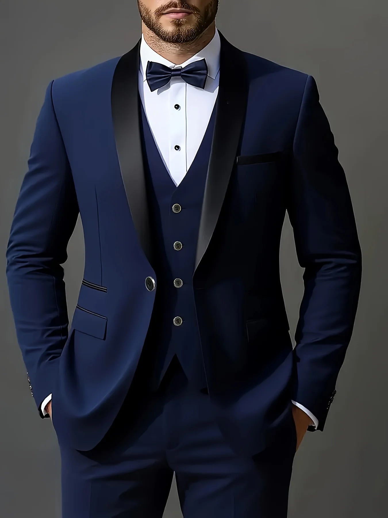 Business Casual Slim Fit Suit