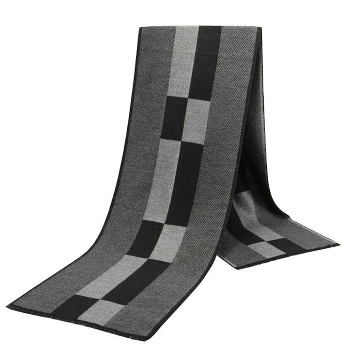 Soft Plaid Shawl Neckerchief