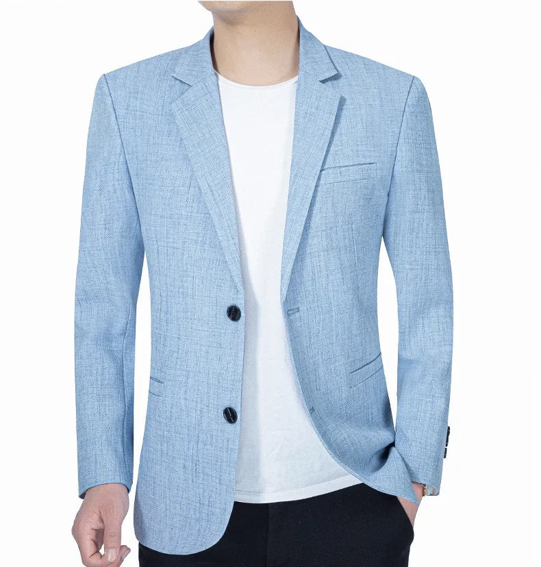 Men Business Casual Suit Jacket