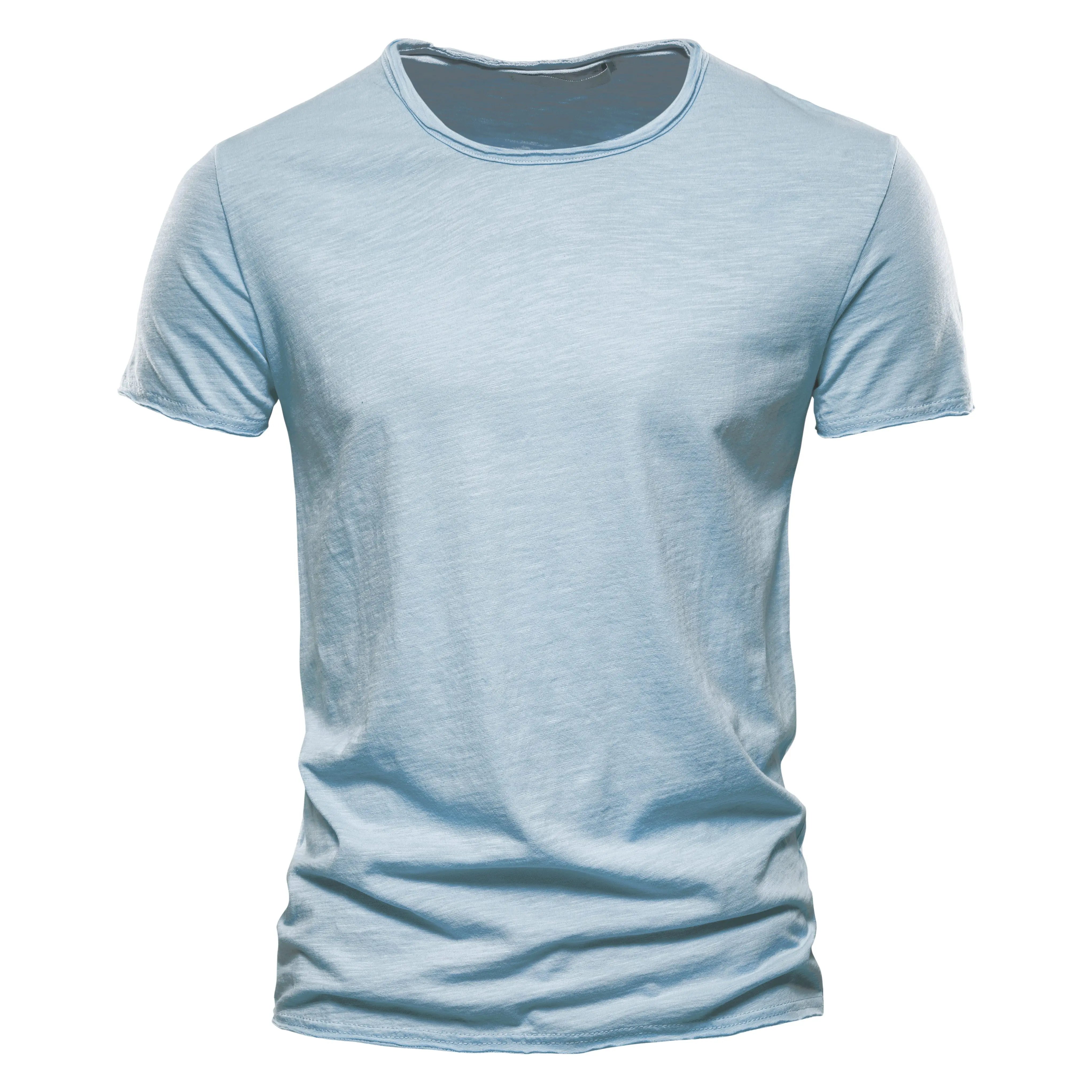 O Neck Short Sleeve 100% Cotton T Shirt