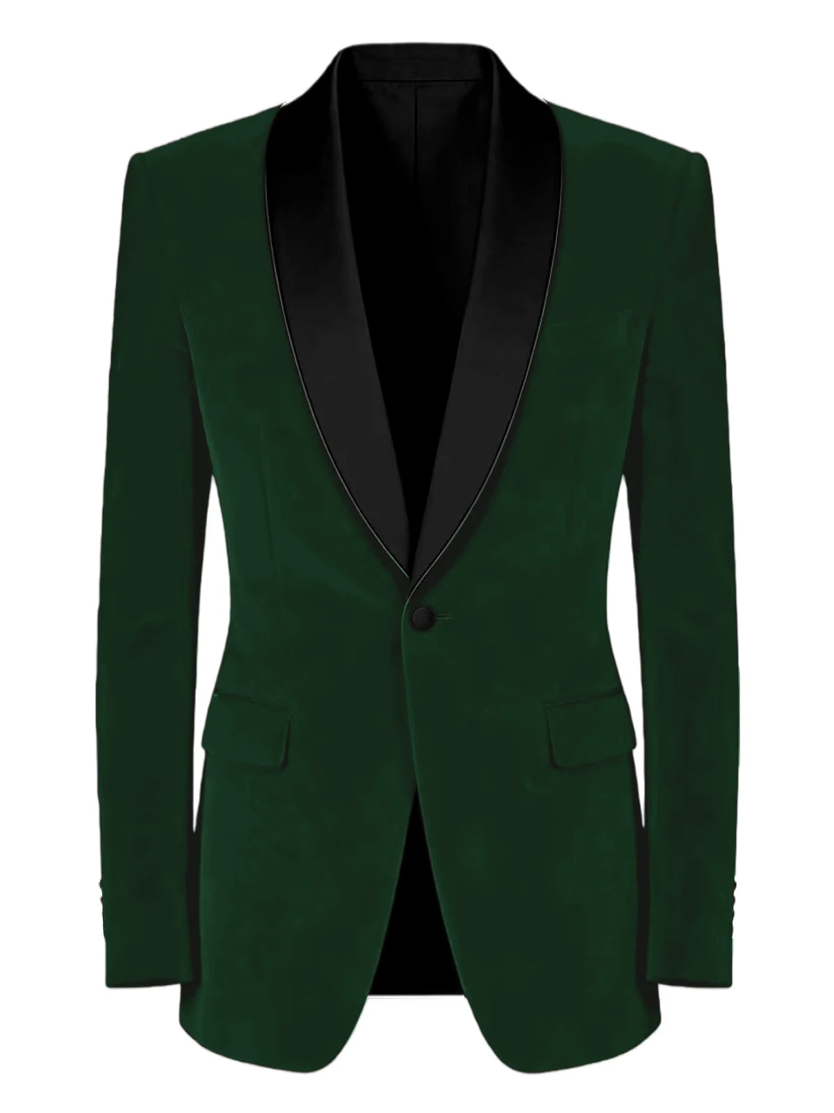 Elegant Men’s Velvet Tuxedo Blazer