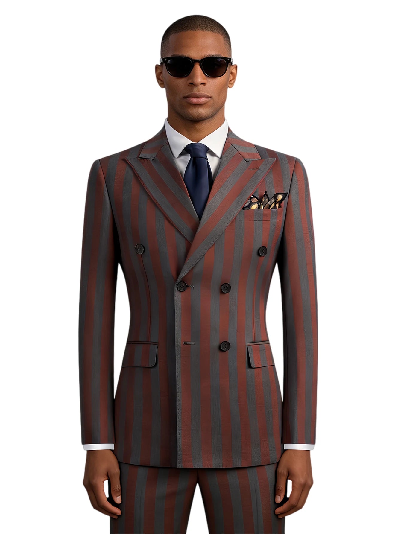 Men’s 2-Piece Double Breasted Suit Set