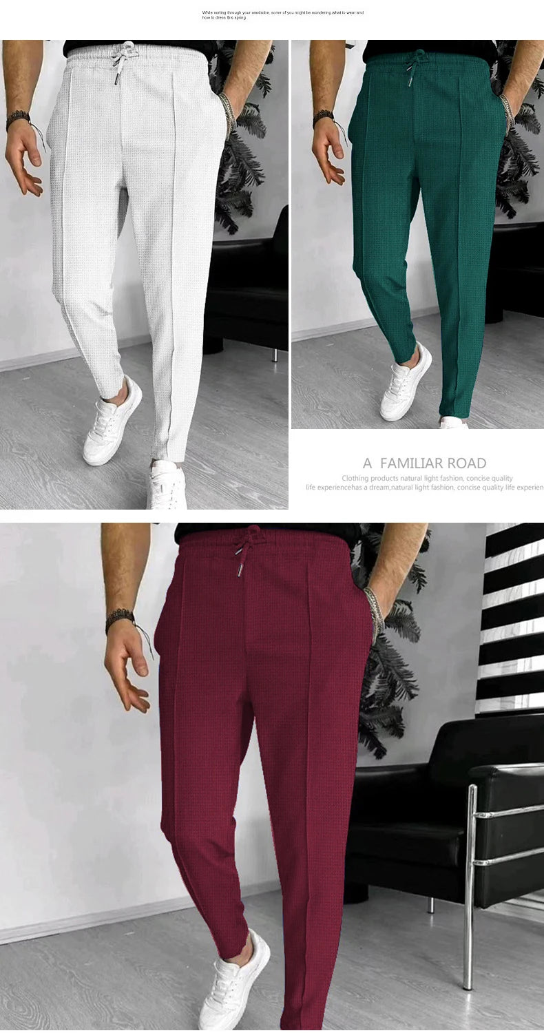 Slim Fit Casual Sports Jogger with Drawstring & Pockets