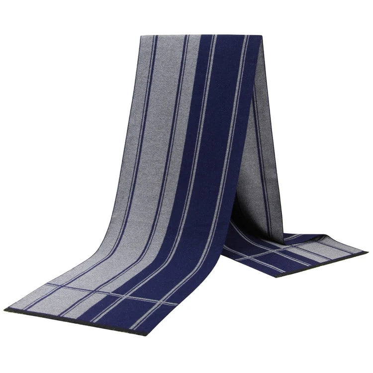 Soft Plaid Shawl Neckerchief
