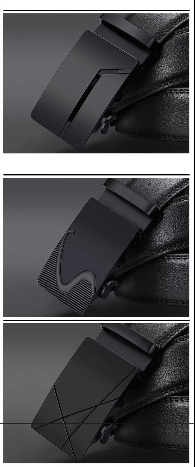 Luxury Men’s Genuine Leather Belt