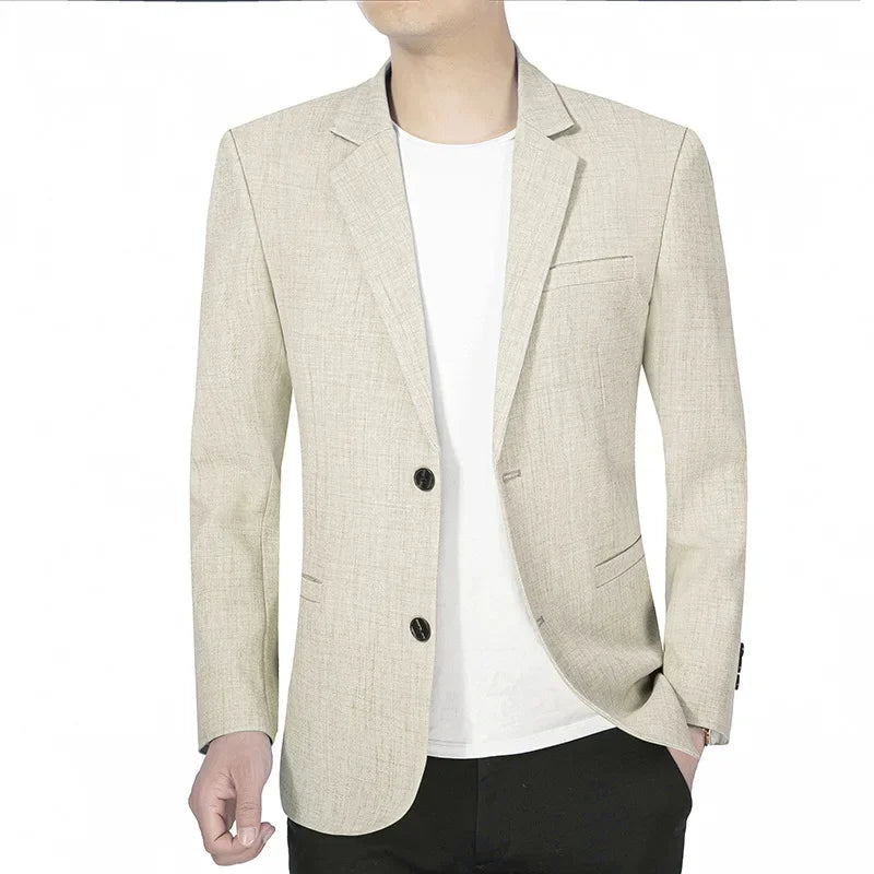 Men Business Casual Suit Jacket