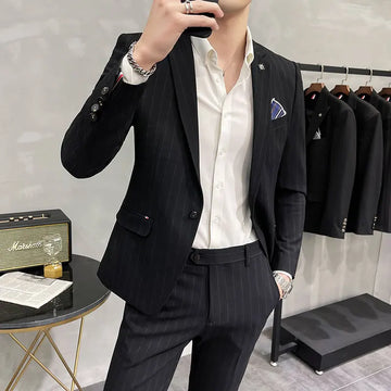 Men’s High-Quality 2-Piece Wedding Suit