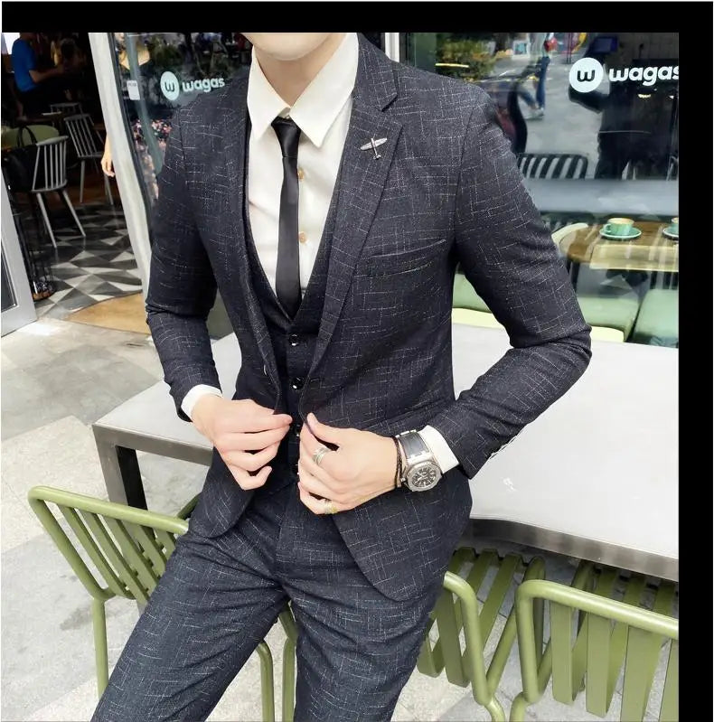 3-Piece Formal Wedding & Party Outfit
