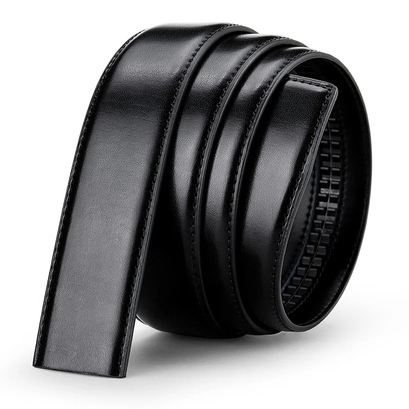 Men’s Automatic Buckle Leather Belt