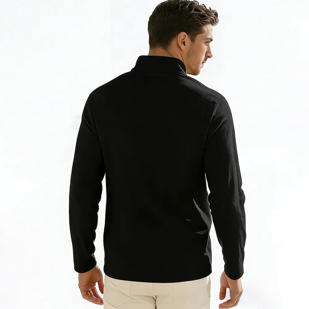Men’s Casual Linen Cotton Lapel Shirt