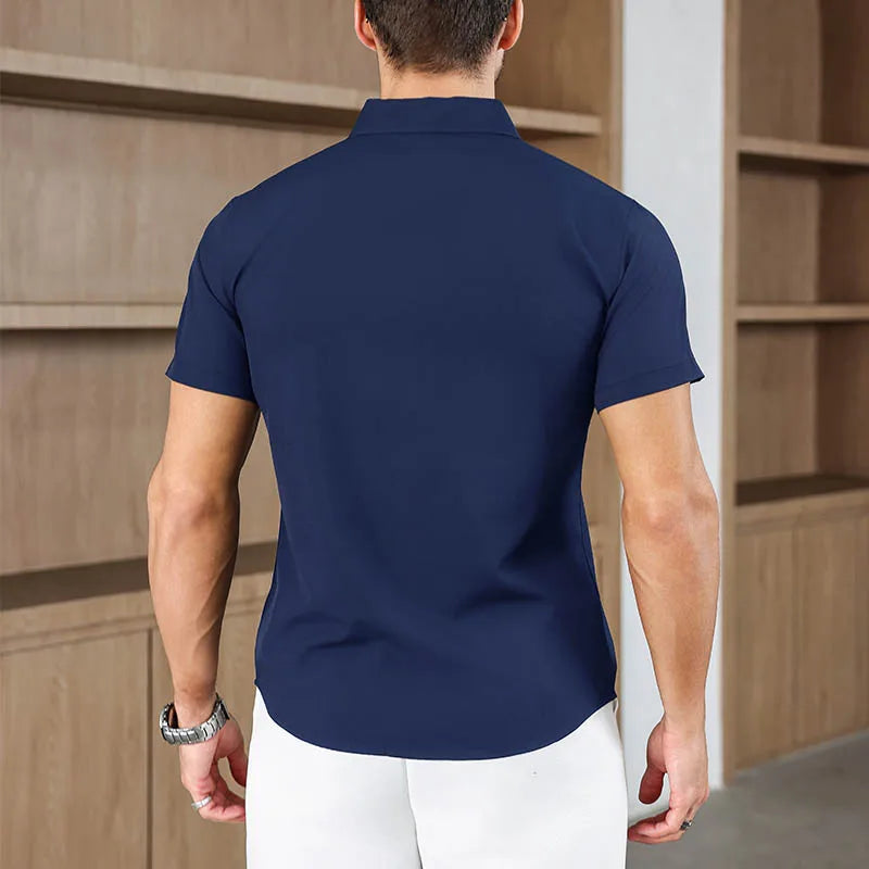 Men’s Summer Business Casual Shirt