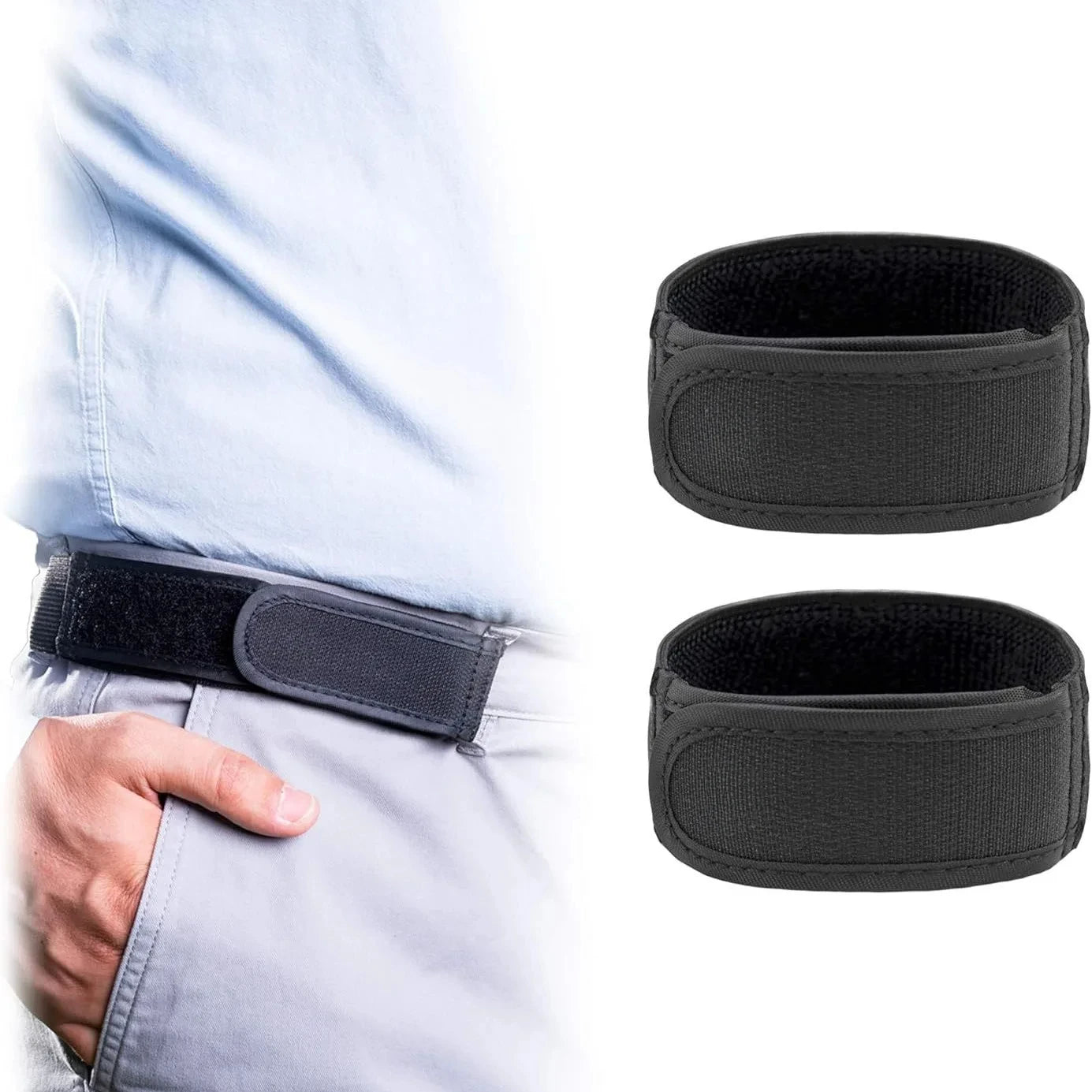 Men Buckle-Free Elastic Ultra Belt