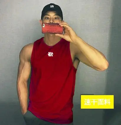 Mesh Sleeveless Men’s Tank Top