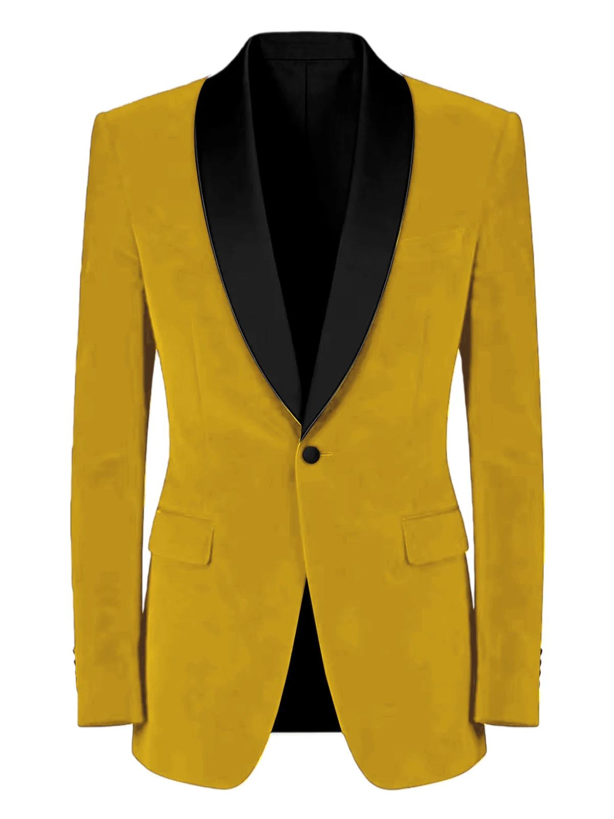 Elegant Men’s Velvet Tuxedo Blazer