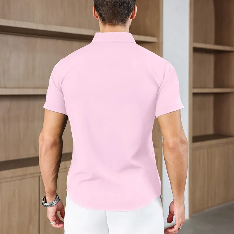 Men’s Summer Business Casual Shirt