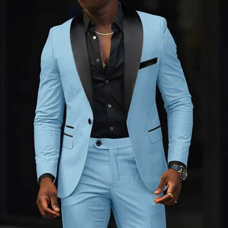 Men’s 2-Piece Wedding Suit