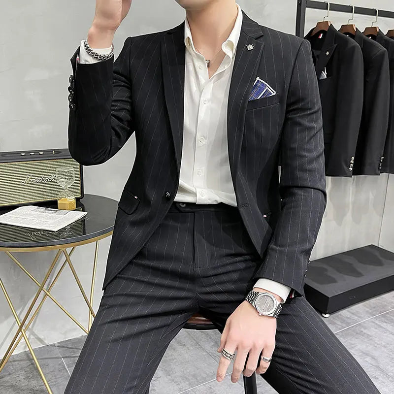 Men’s High-Quality 2-Piece Wedding Suit