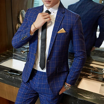 Men Boutique Slim Fit Blazer and Pants Set