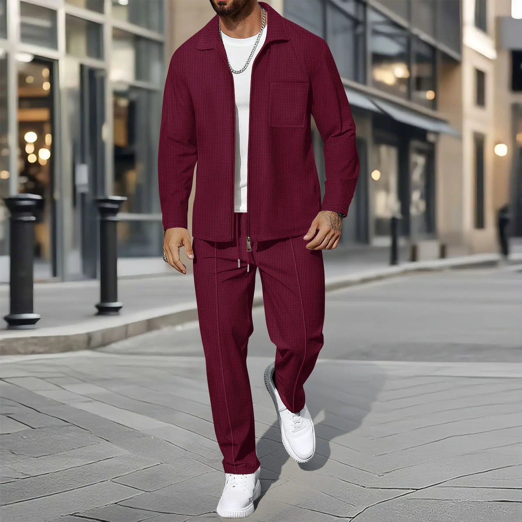 Men’s Business Casual 2-Piece Set