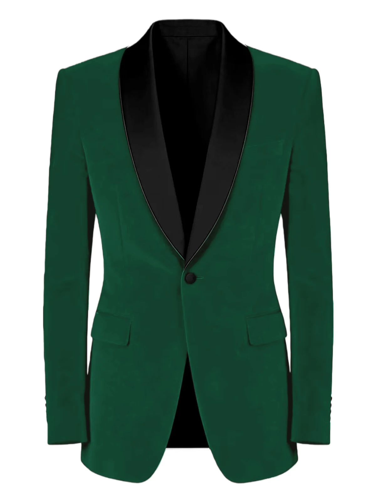 Elegant Men’s Velvet Tuxedo Blazer