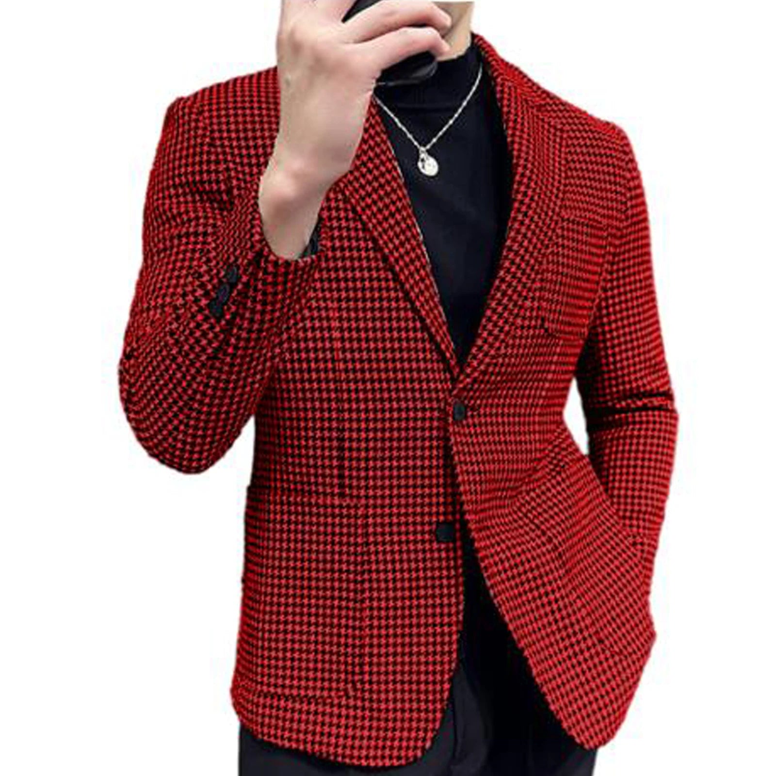 Slim Fit Business Casual 2-Button Suit