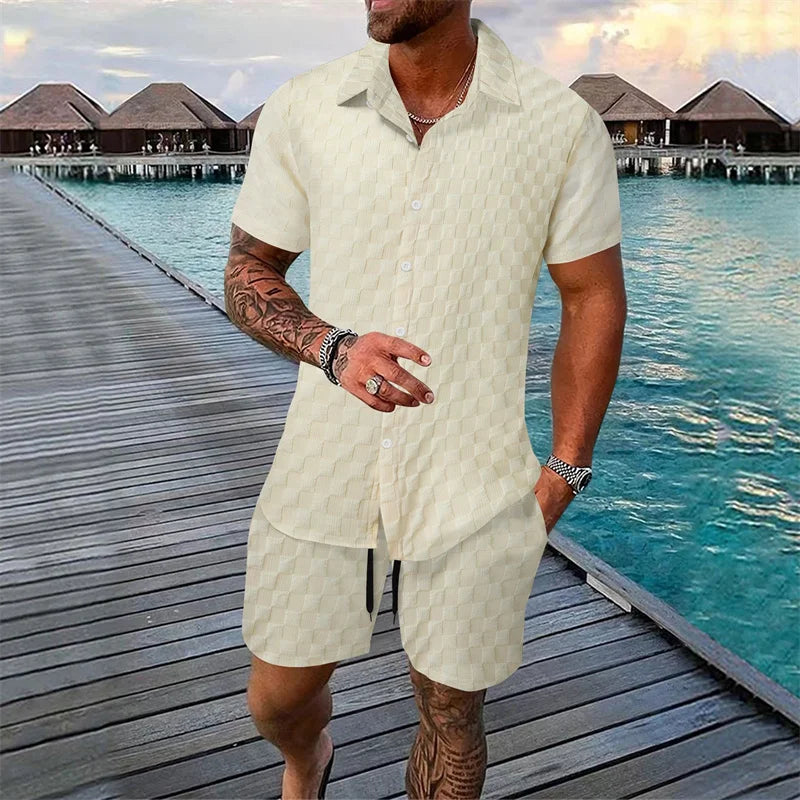 Modern Men’s 2-Piece Summer Outfit