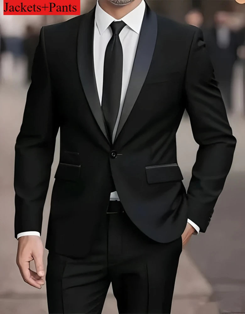 Business Casual Slim Fit Suit