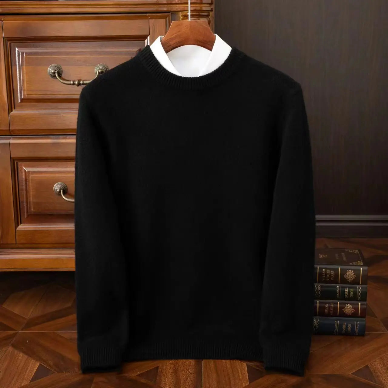 Men’s Oversized O-Neck Sweater