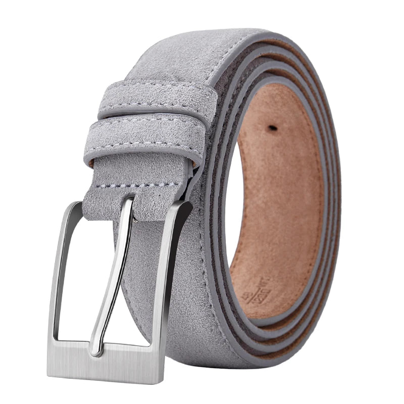 High Quality Men’s Suede Leather Belt
