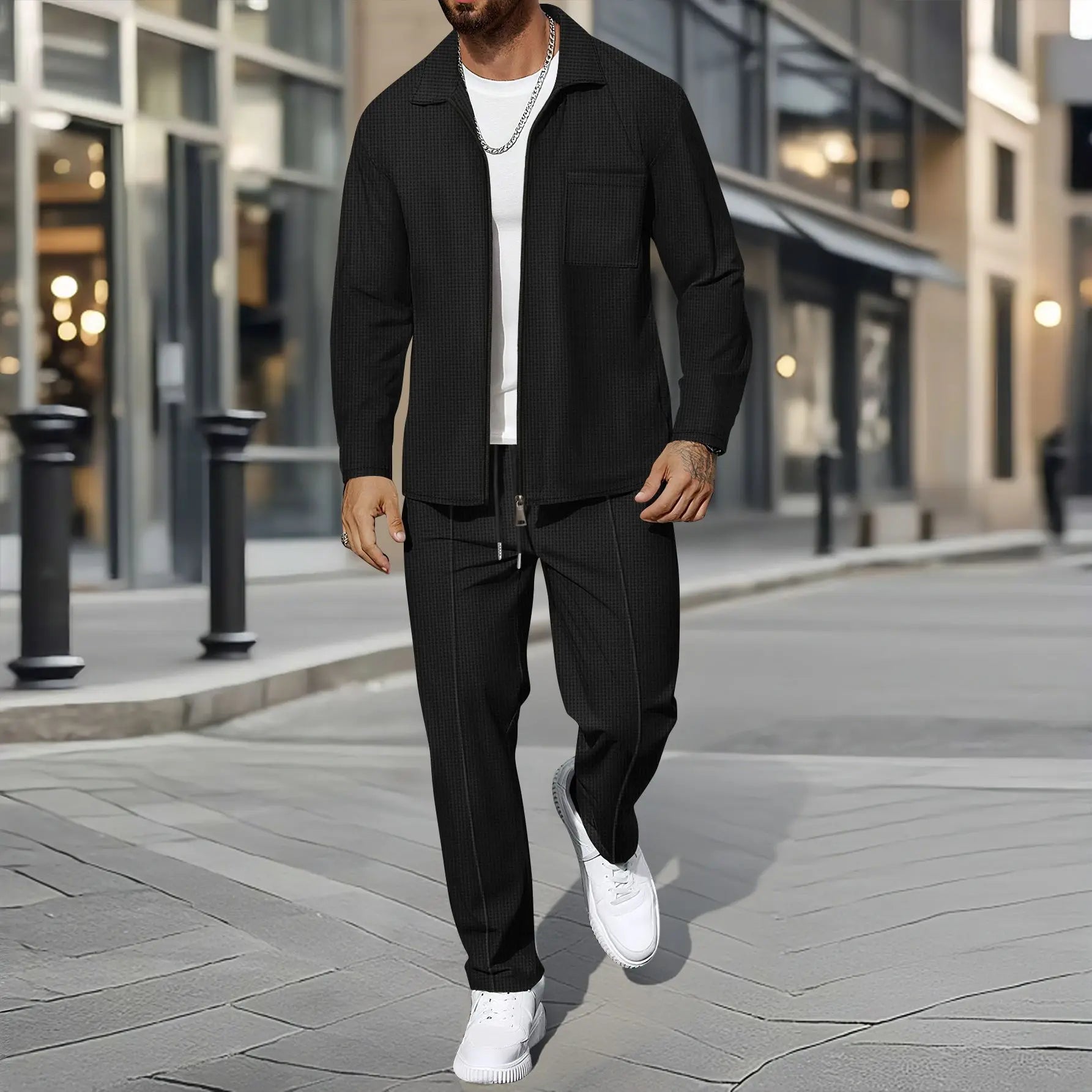 Men’s Business Casual 2-Piece Set