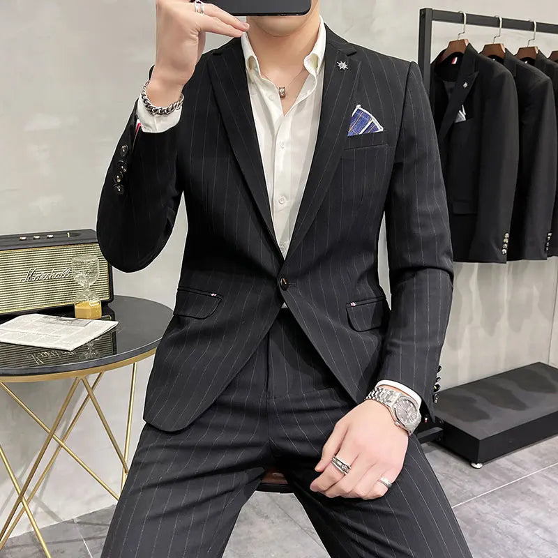Men’s High-Quality 2-Piece Wedding Suit