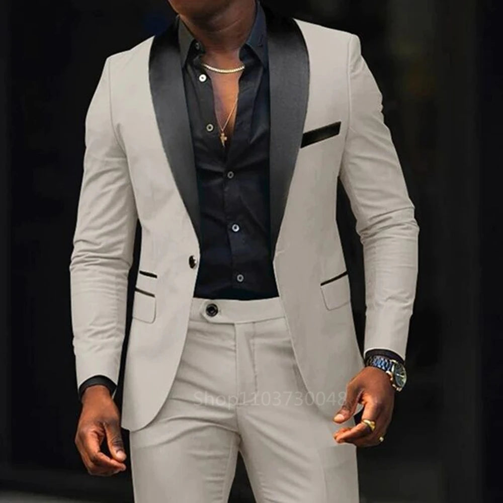 Men’s 2-Piece Wedding Suit